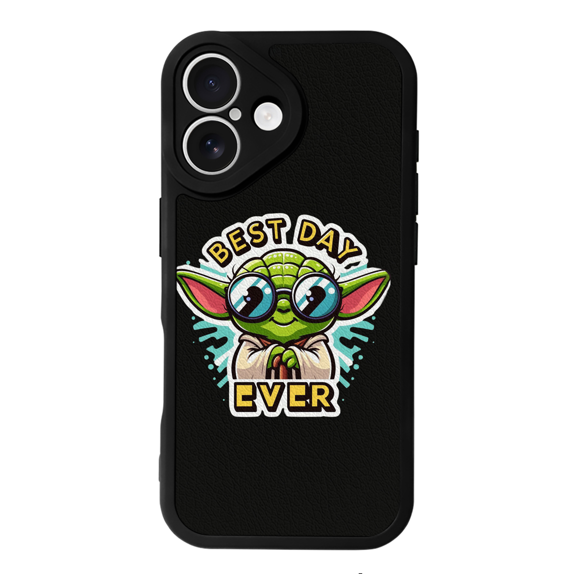 （画像用） スター・ウォーズ Star Wars 【iPhone 16シリーズ対応】シリコンスマホケース（レザー調） 材質：シリコン